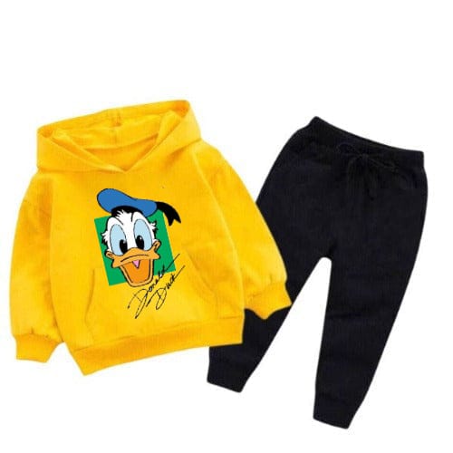 Kids' Donald Duck Hoodie & Jogger Tracksuit Set -