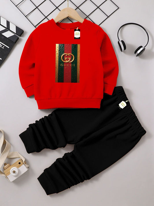 Kids Gucci Printed Tracksuit