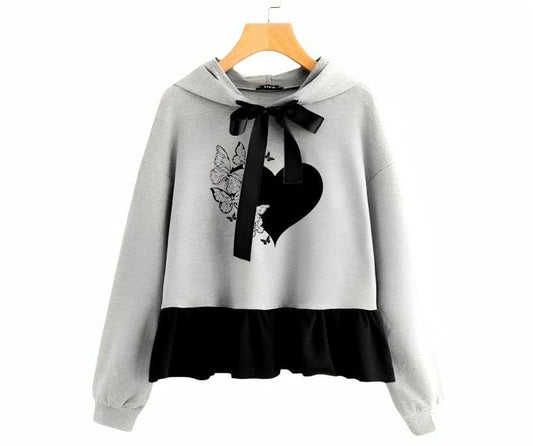 Women Frill hoodie