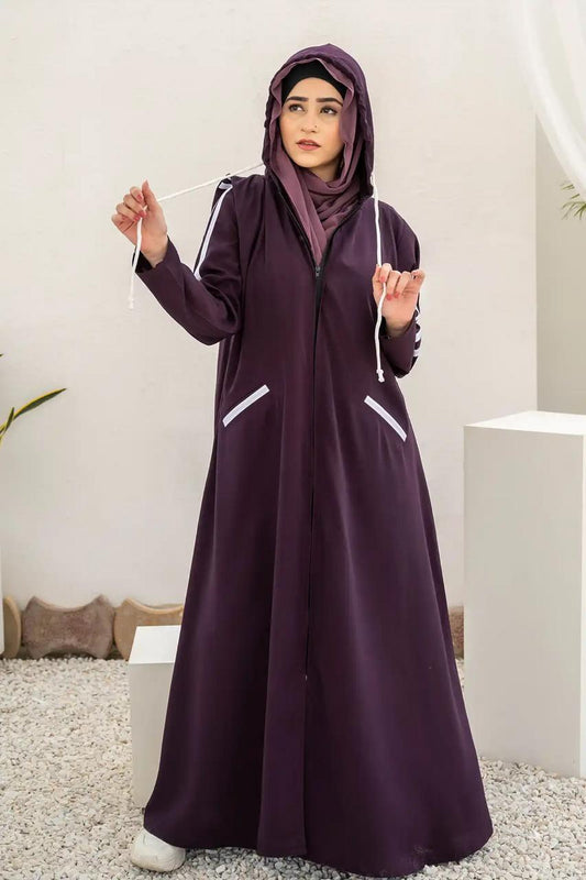 *Hoodie Zipper Abaya For Women*
Revolution Style