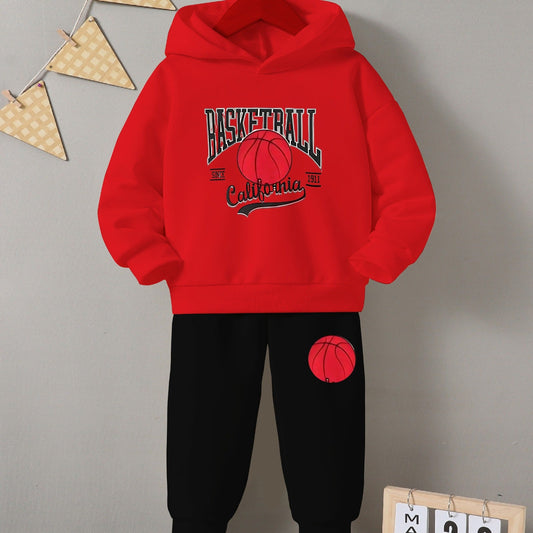 *Kids Basket Ball printed Tracksuit*