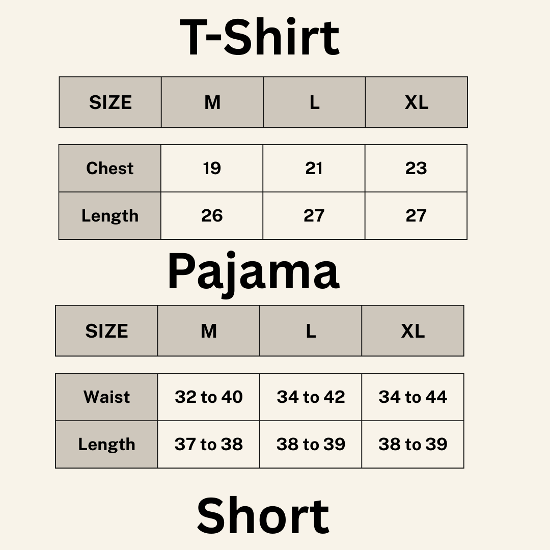 Women's 3-Piece Winnie the Pooh Pajama Set - T-Shirt, Trousers & Shorts