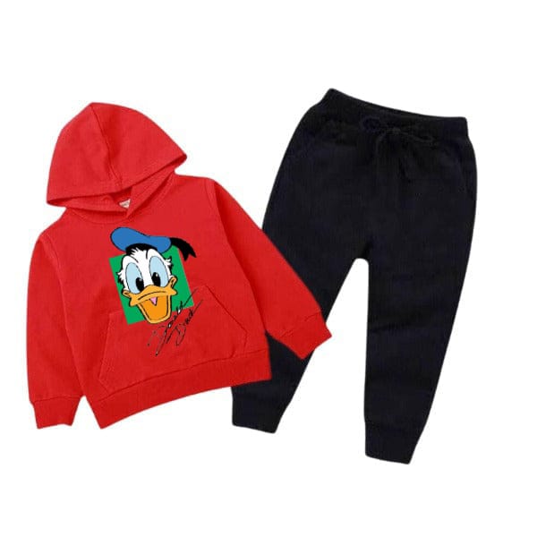 Kids' Donald Duck Hoodie & Jogger Tracksuit Set -