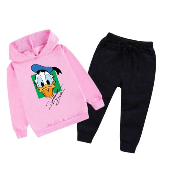 Kids' Donald Duck Hoodie & Jogger Tracksuit Set -
