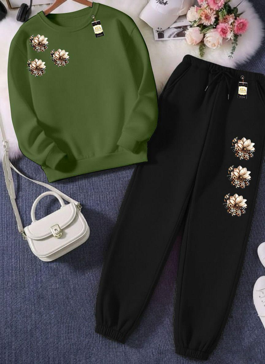 SWEATSHIRT & TROUSER TRACK SUIT FOR WOMEN