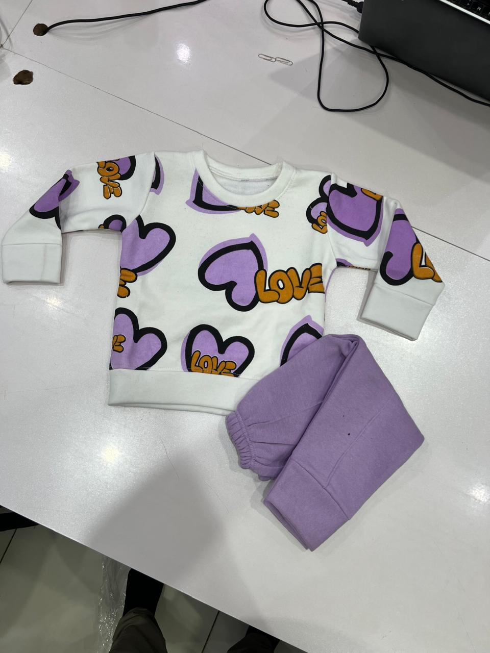 Kids Printed Tracksuit