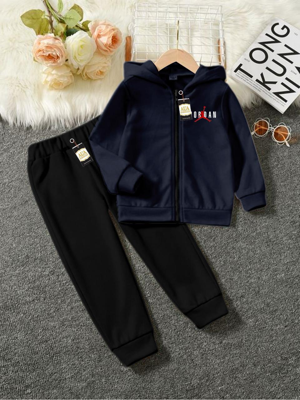 Kids Tracksuit Zipper Hoodie & Trouser