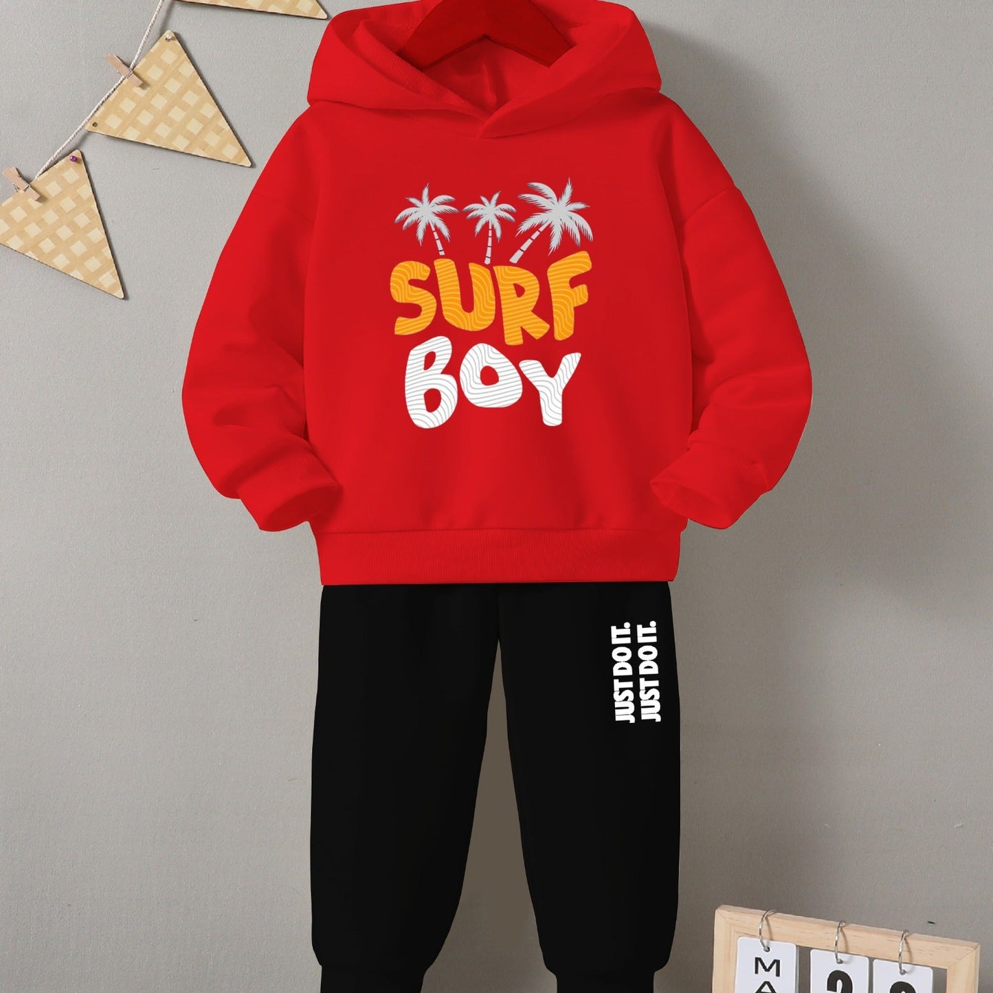 *Kids printed Tracksuit Hoodie & Trouser*