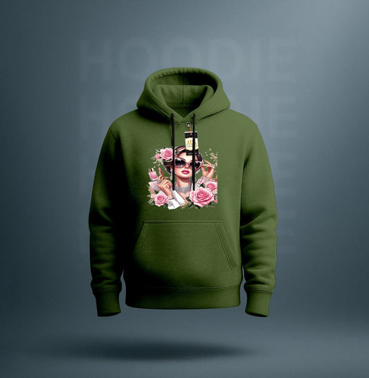 PRINTED HOODIE FOR WOMEN
