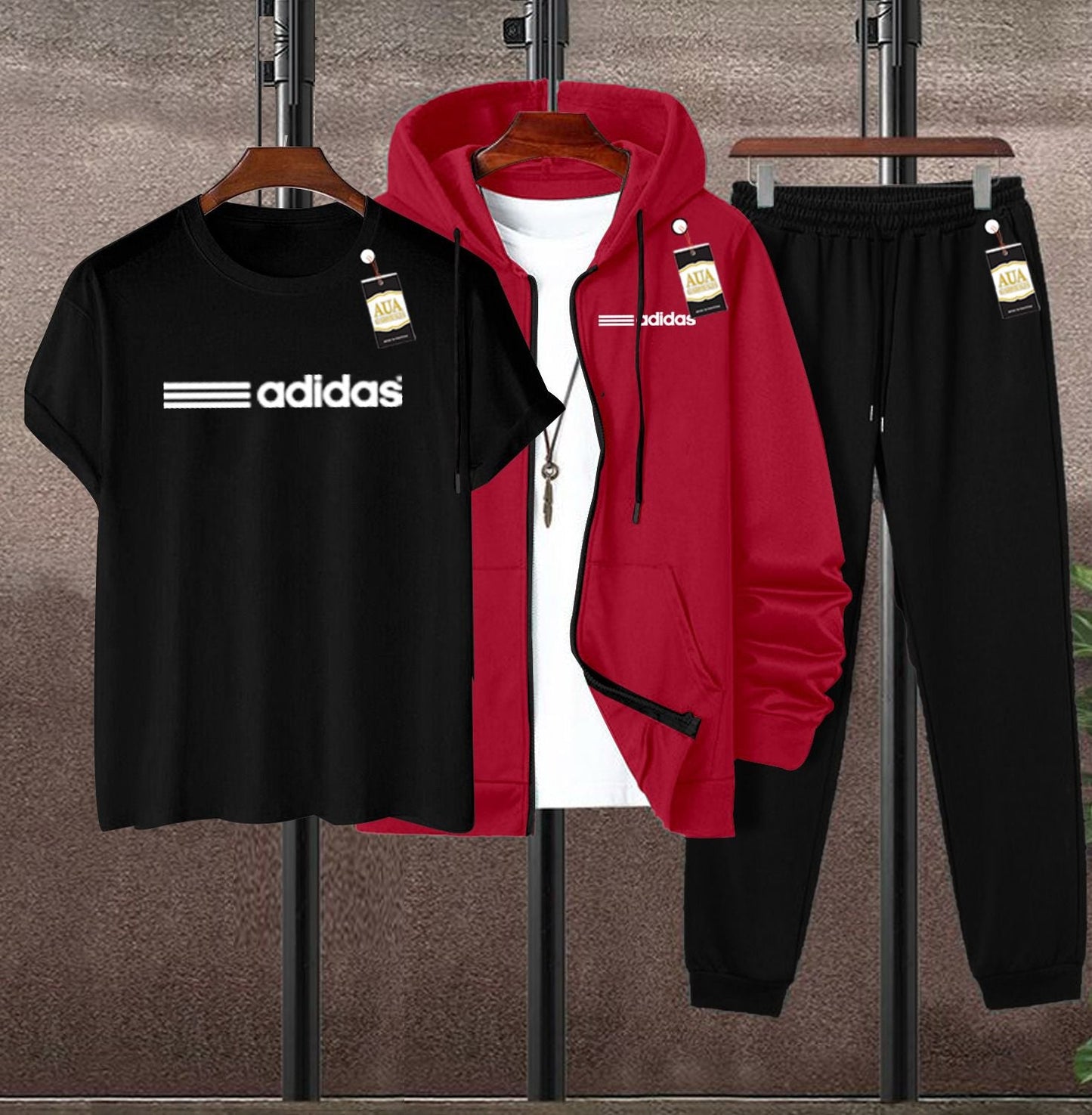 3pcs Tracksuit For Men