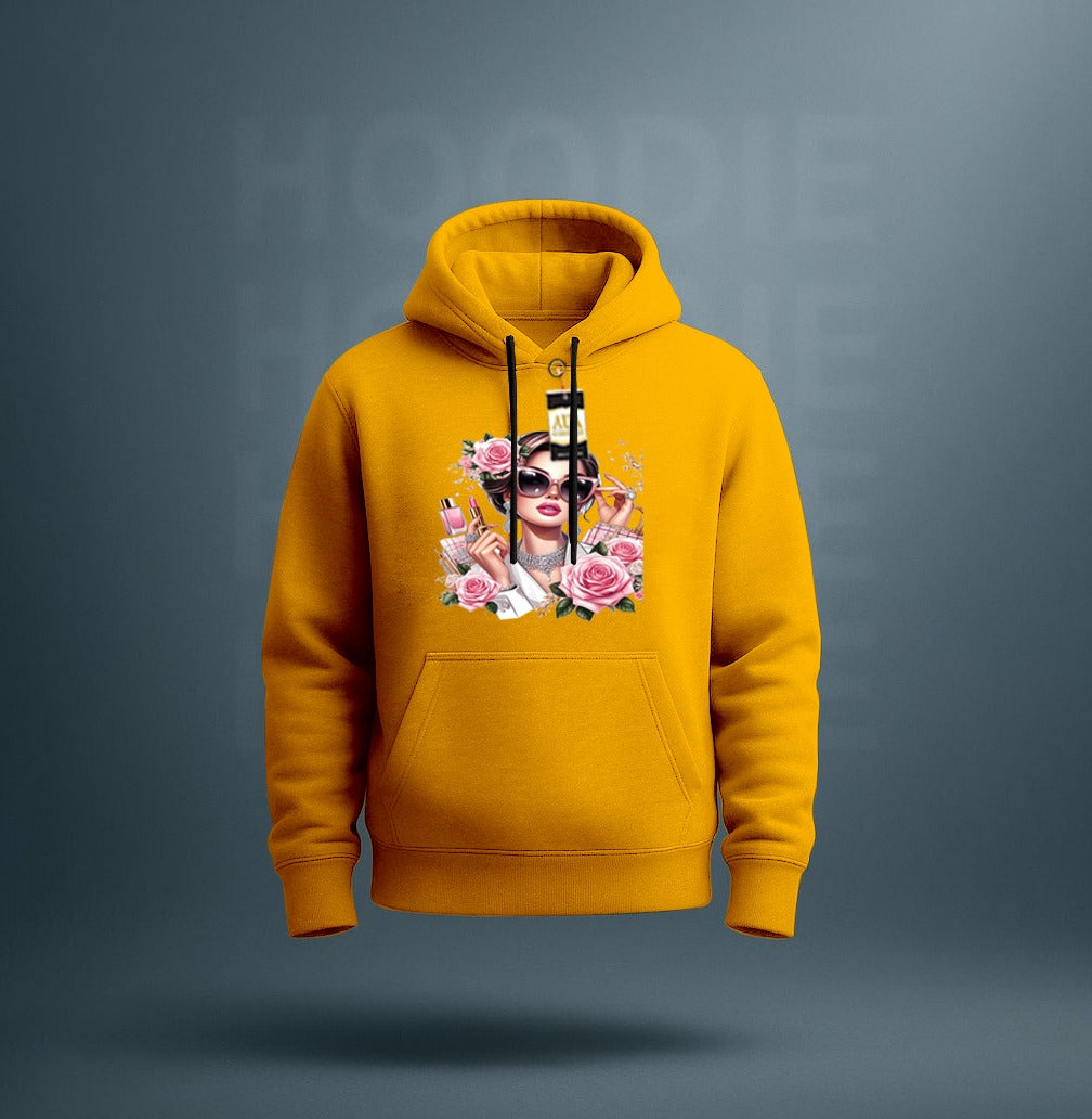 PRINTED HOODIE FOR WOMEN