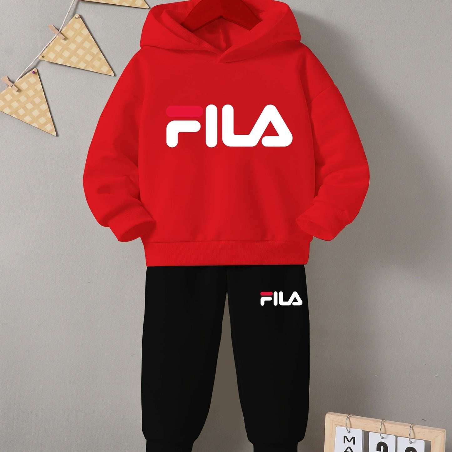 *Kids printed Tracksuit Hoodie & Trouser*