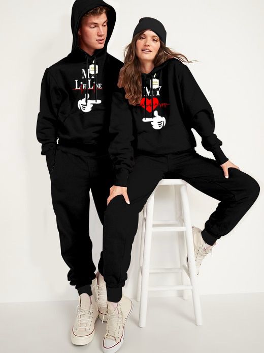 COUPLE TRACKSUIT HOODIE & TROUSER