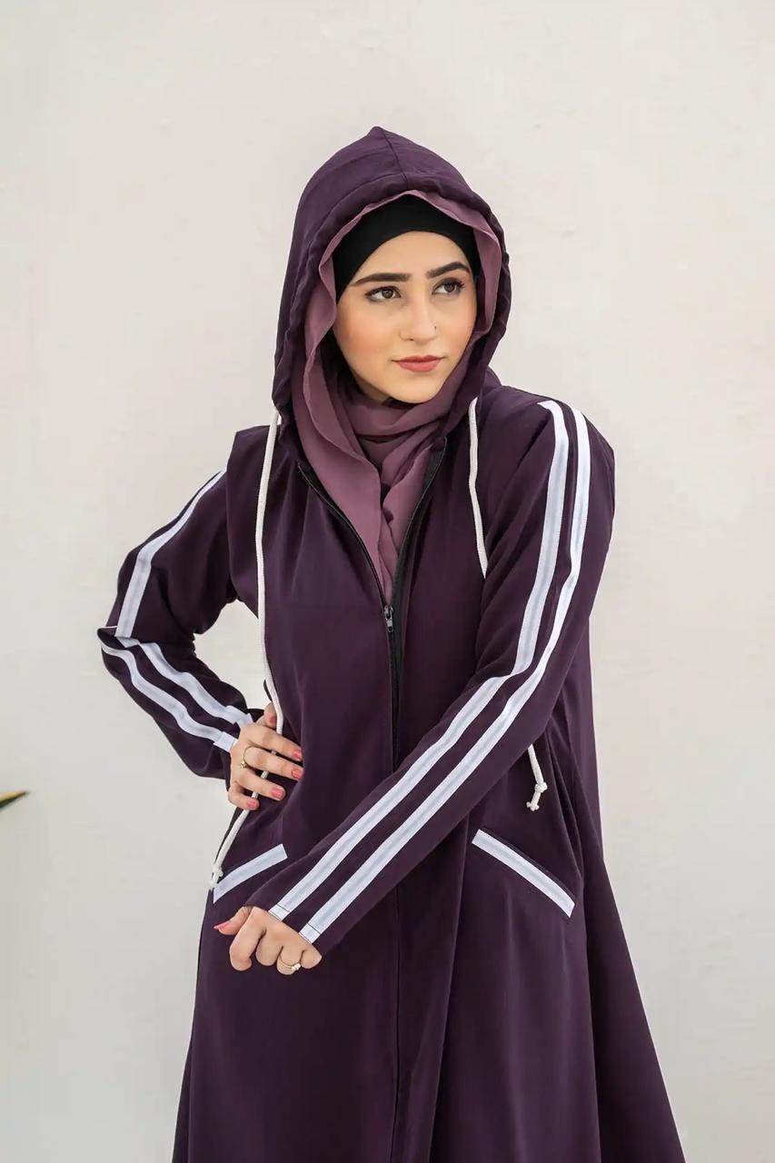 *Hoodie Zipper Abaya For Women* 
Revolution Style