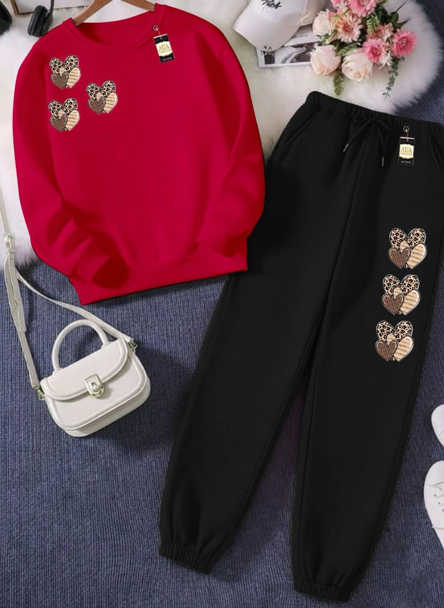 SWEATSHIRT & TROUSER TRACK SUIT FOR WOMEN