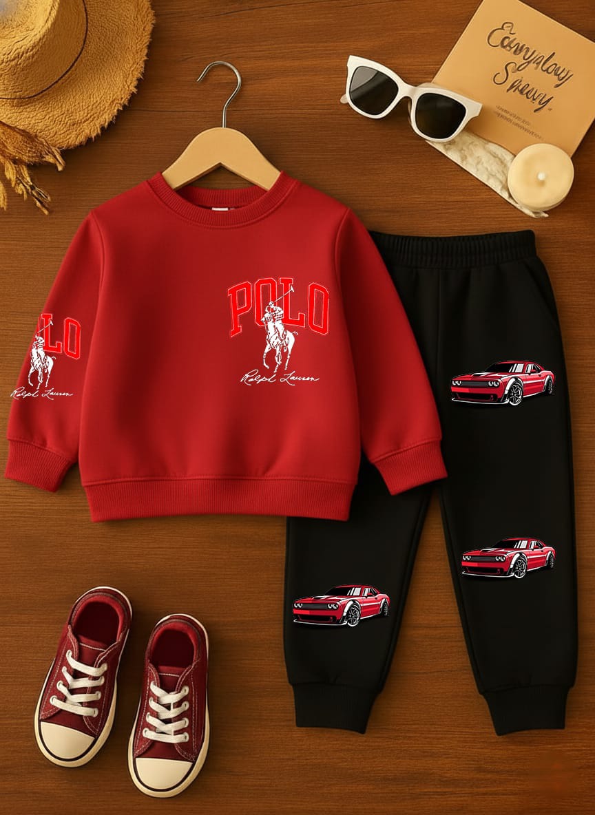 New Arrival Kids Printed Tracksuit