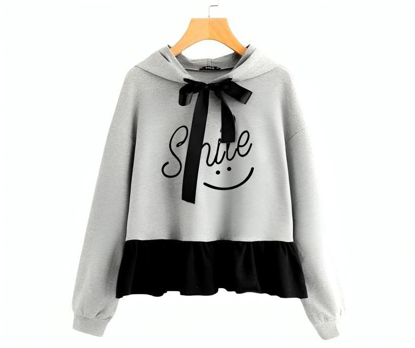 Women Frill hoodie