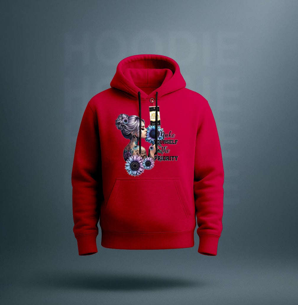 PRINTED HOODIE FOR WOMEN