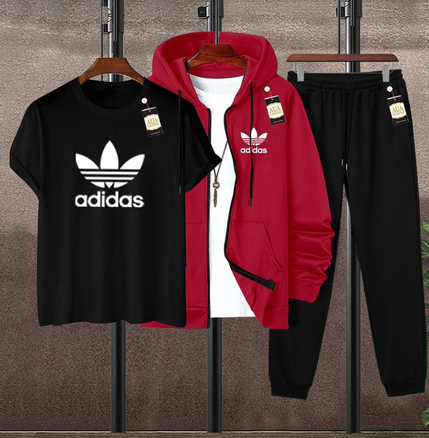 3pcs Tracksuit For Men