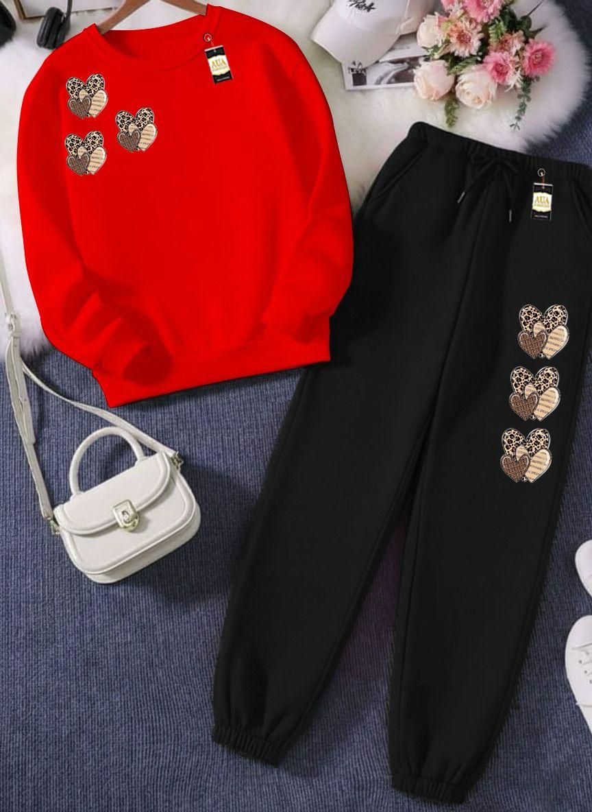 SWEATSHIRT & TROUSER TRACK SUIT FOR WOMEN