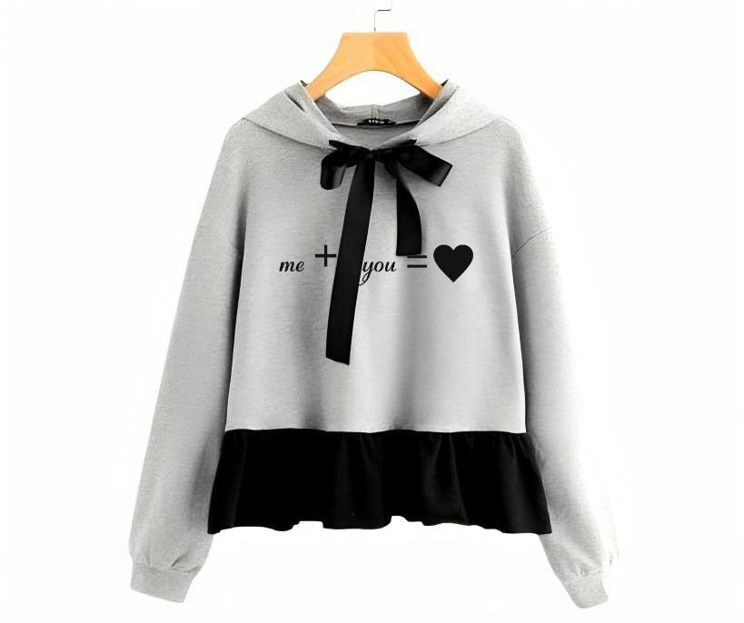 Women Frill hoodie