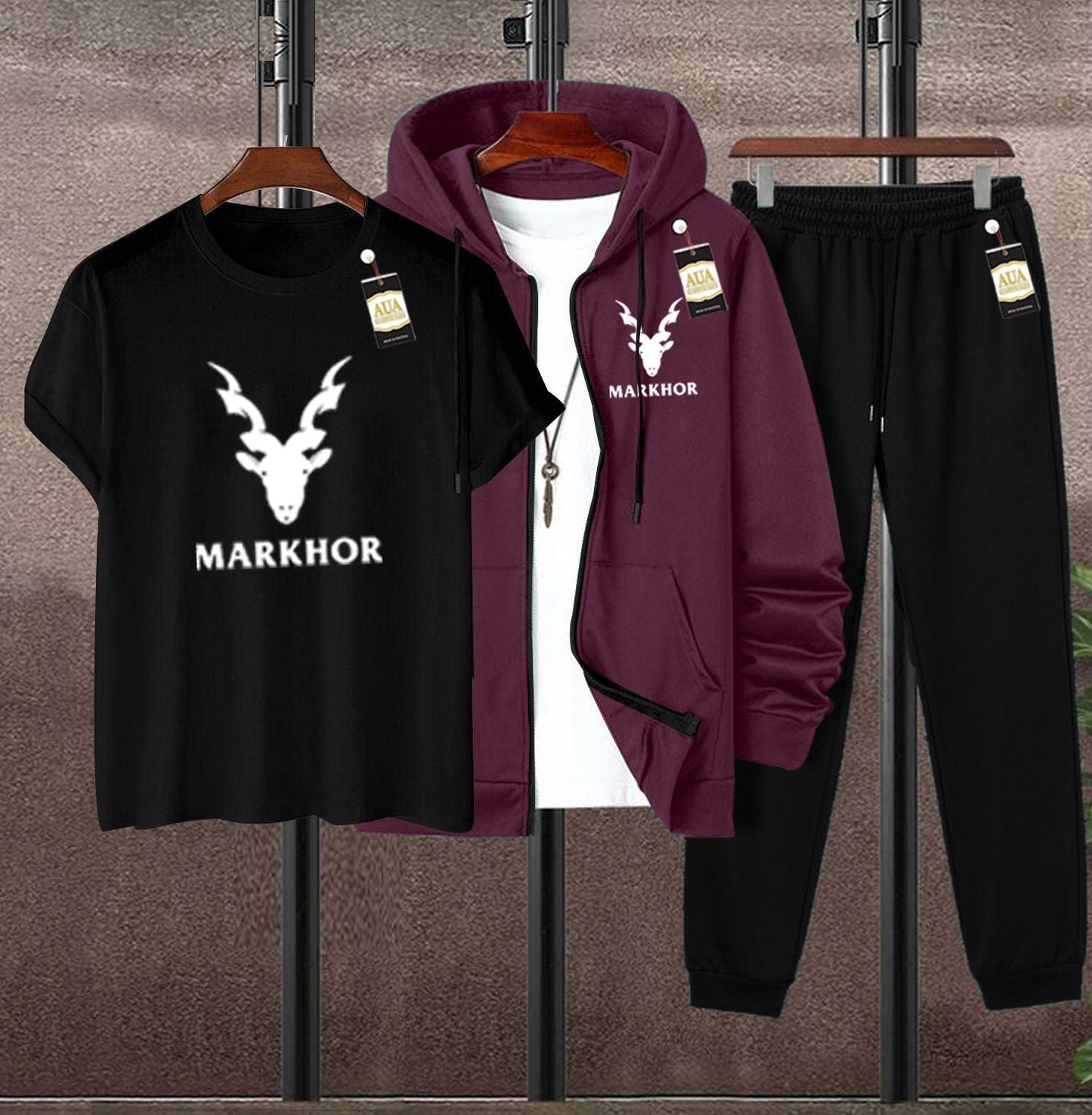 3pcs Tracksuit For Men