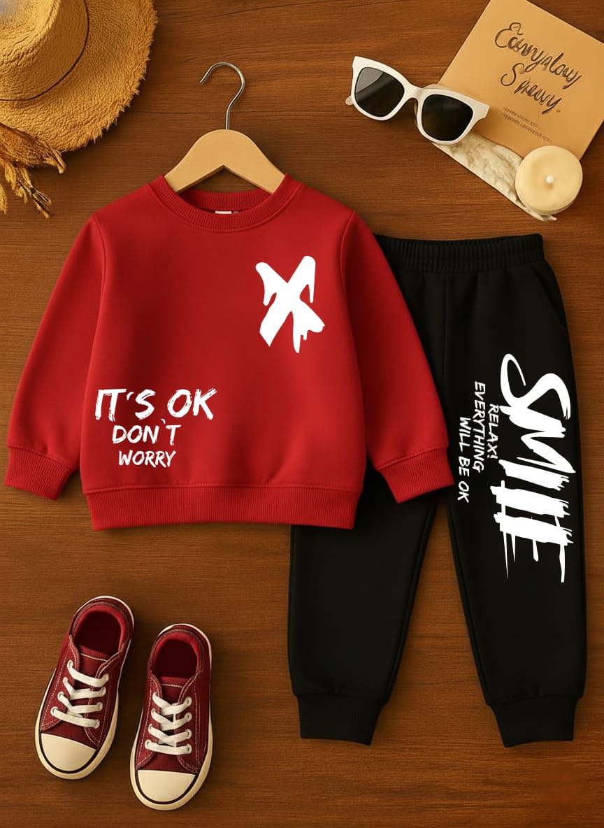 New Arrival Kids Printed Tracksuit