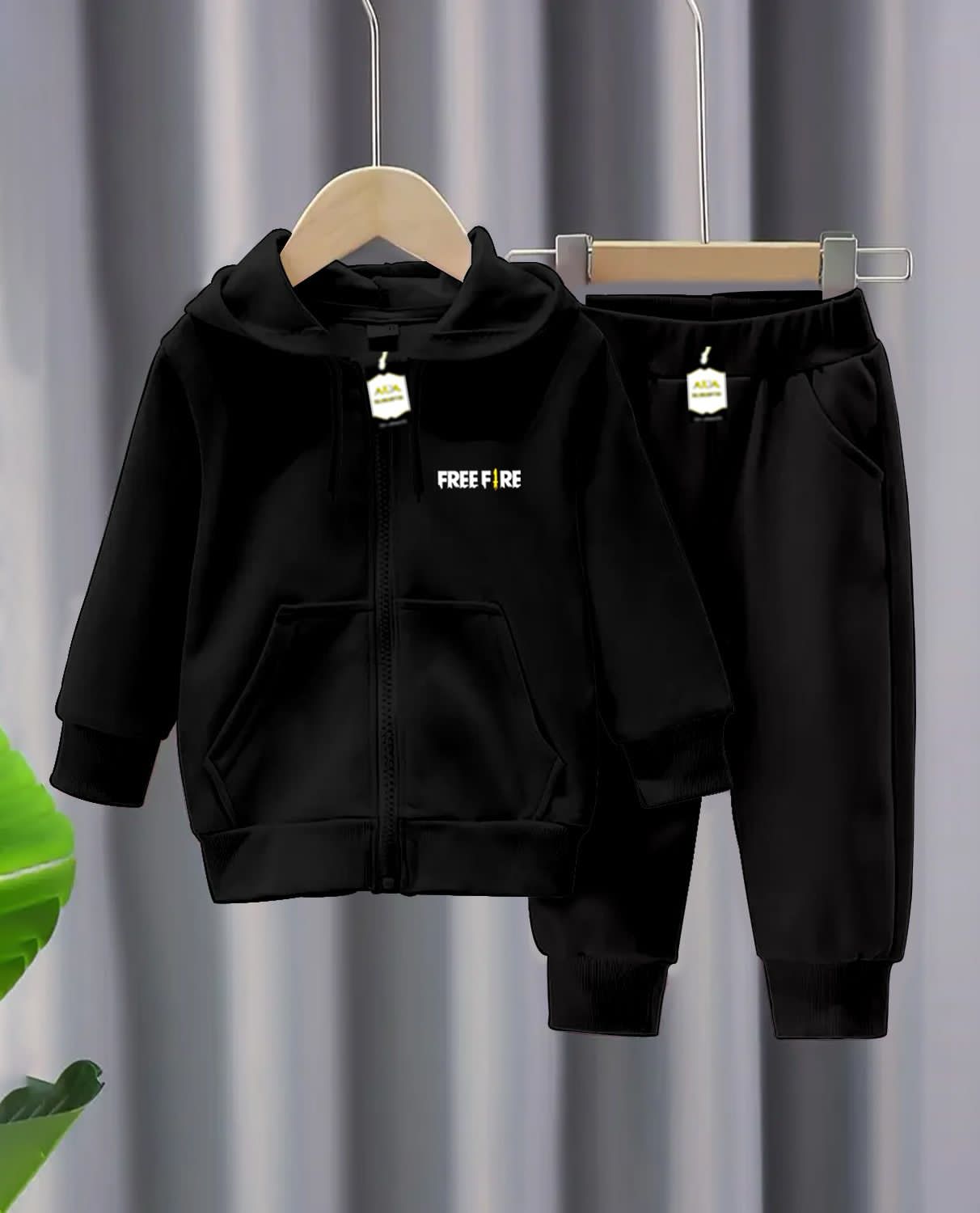 Kids Tracksuit Zipper Hoodie & Trouser