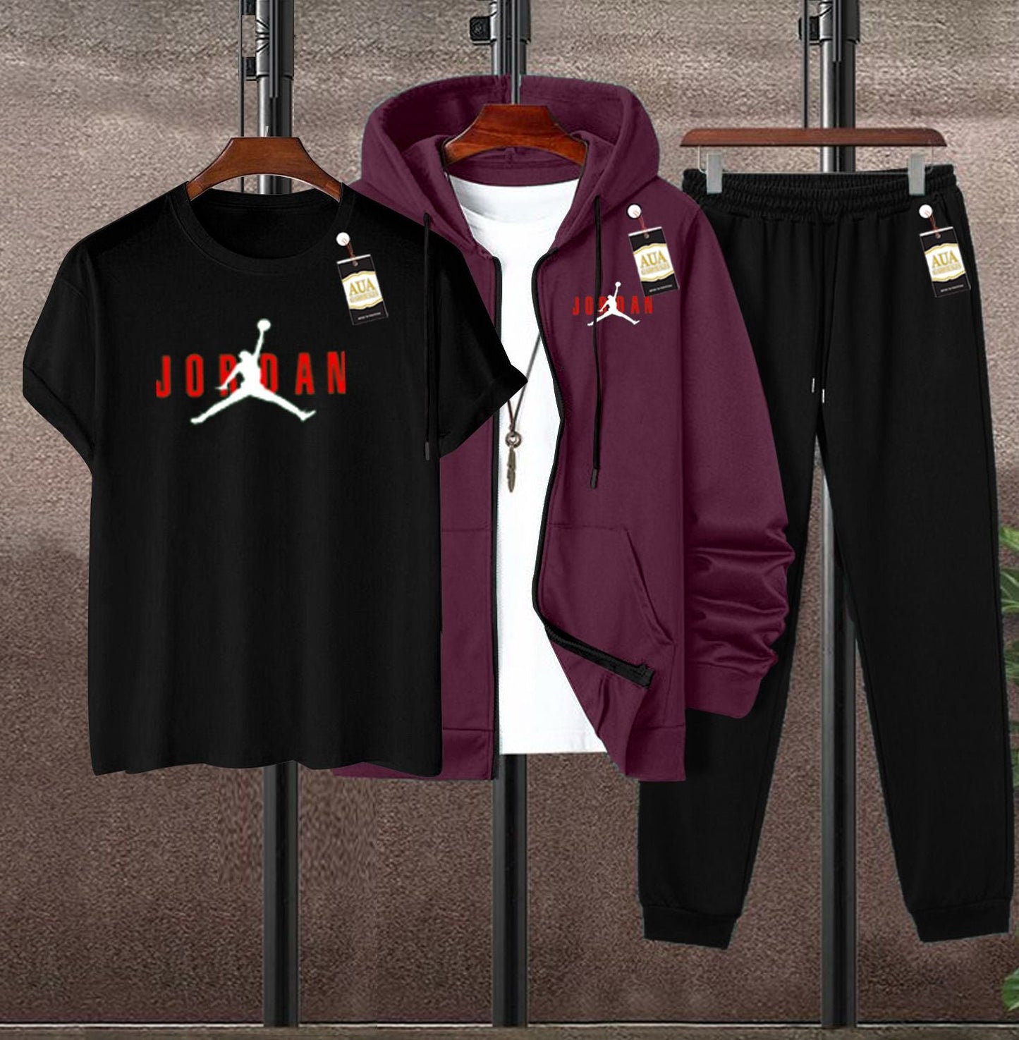 3pcs Tracksuit For Men