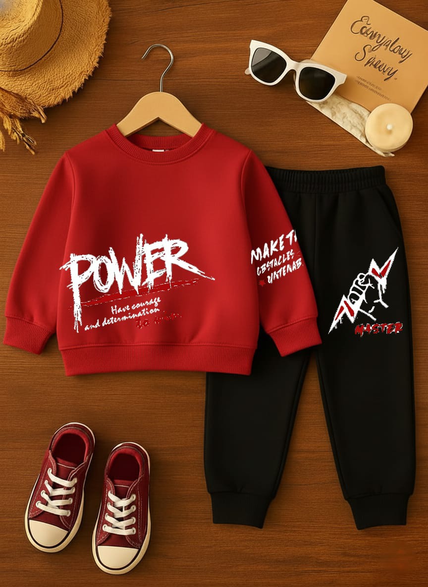 New Arrival Kids Printed Tracksuit