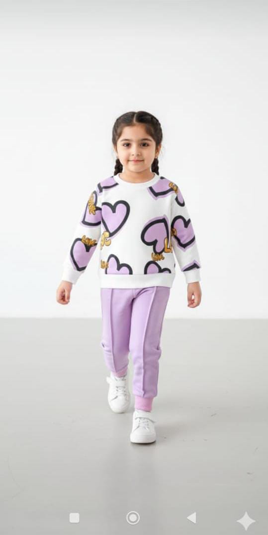 Kids Printed Tracksuit