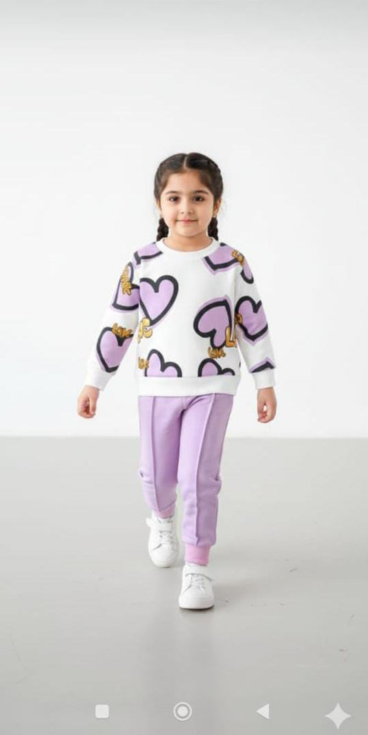 Kids Printed Tracksuit