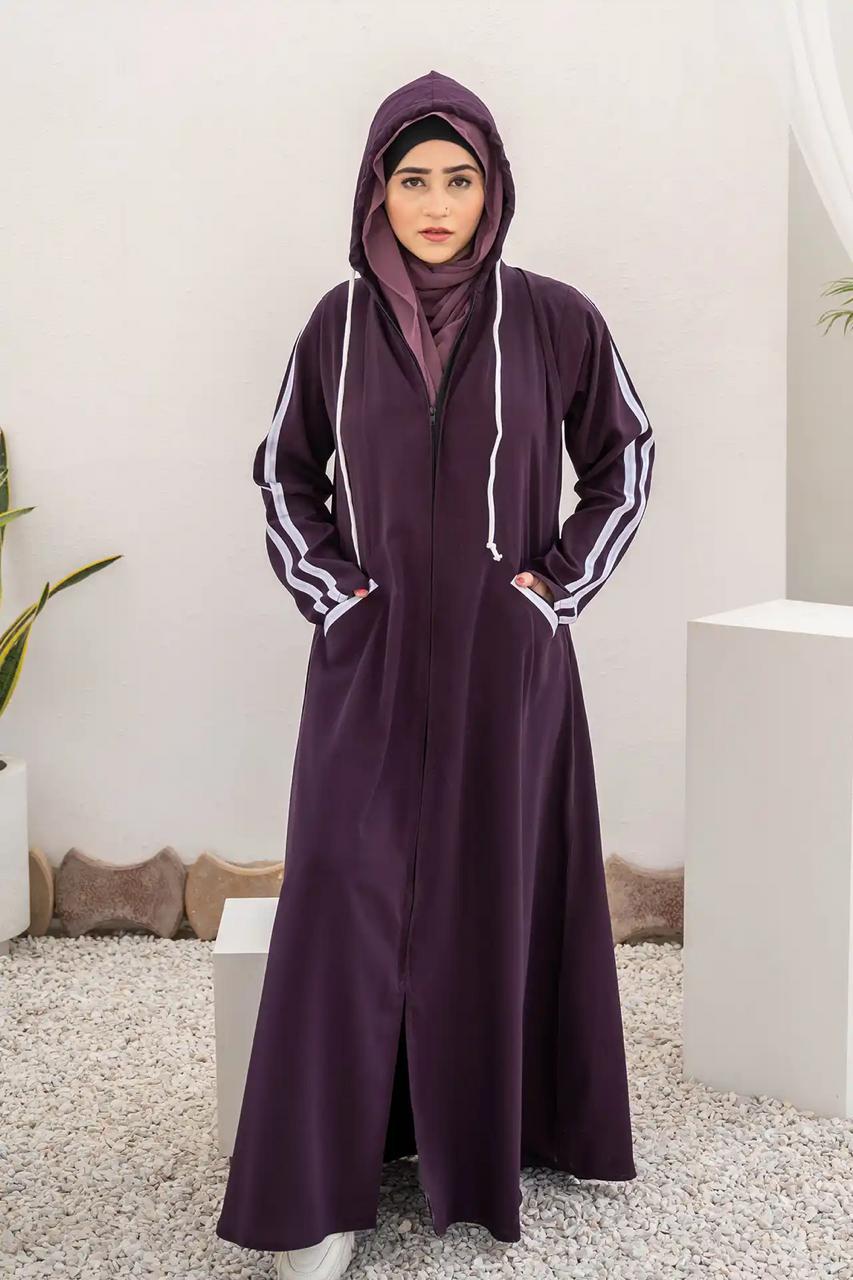 *Hoodie Zipper Abaya For Women* 
Revolution Style