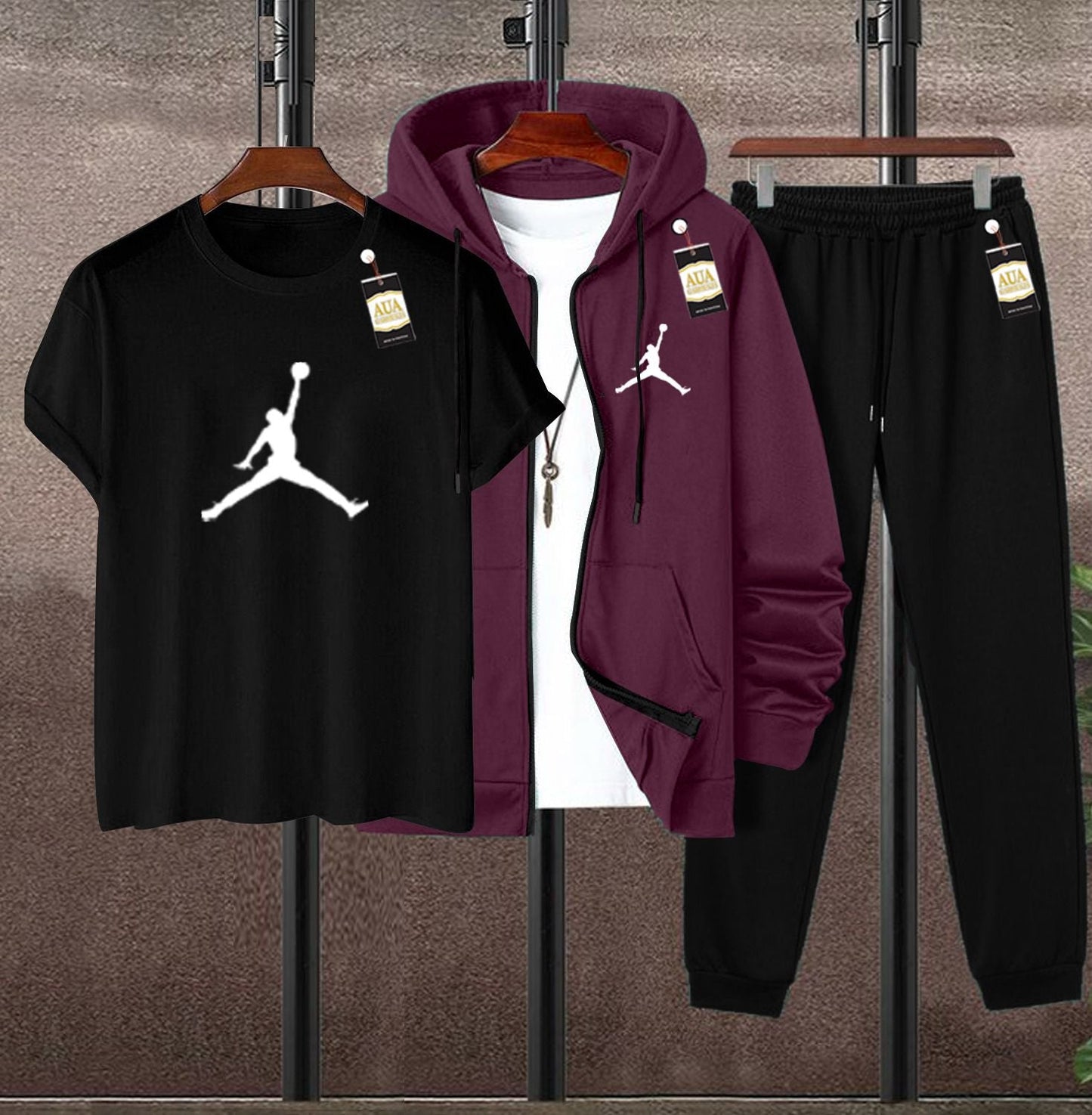 3pcs Tracksuit For Men