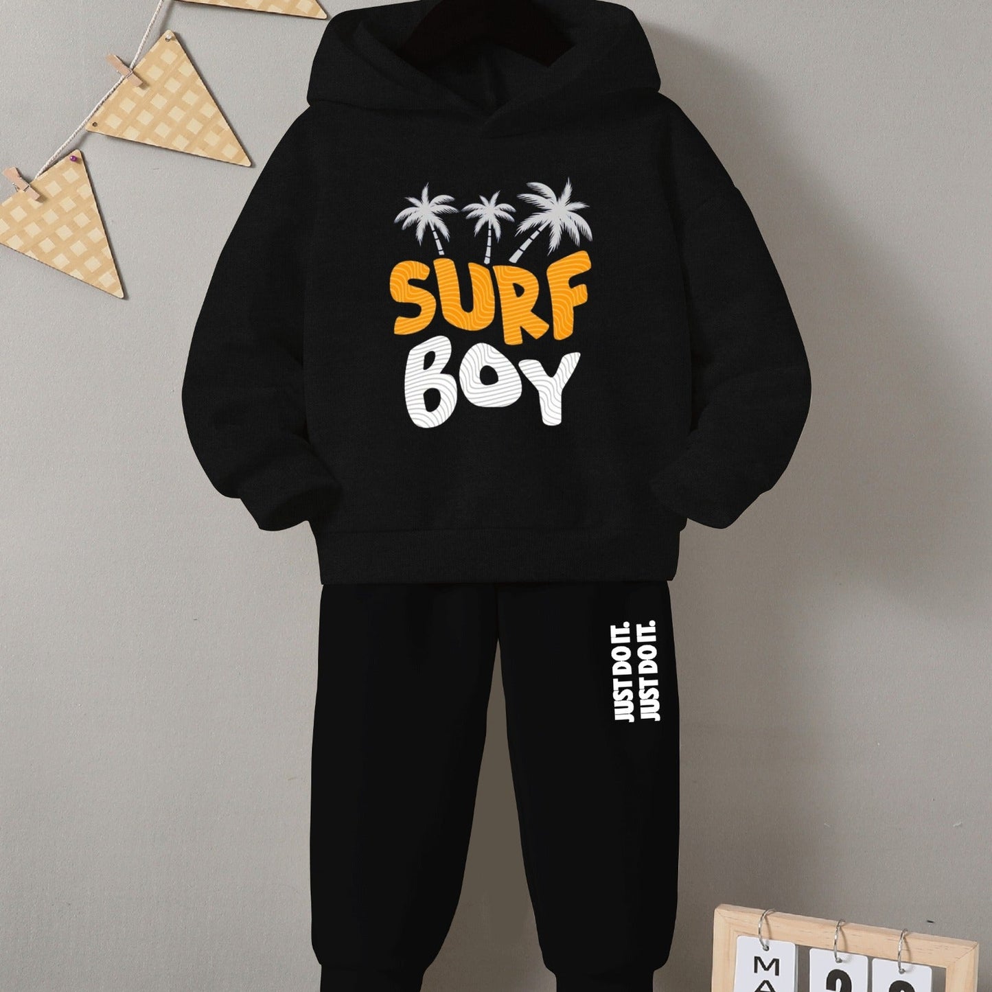 *Kids printed Tracksuit Hoodie & Trouser*