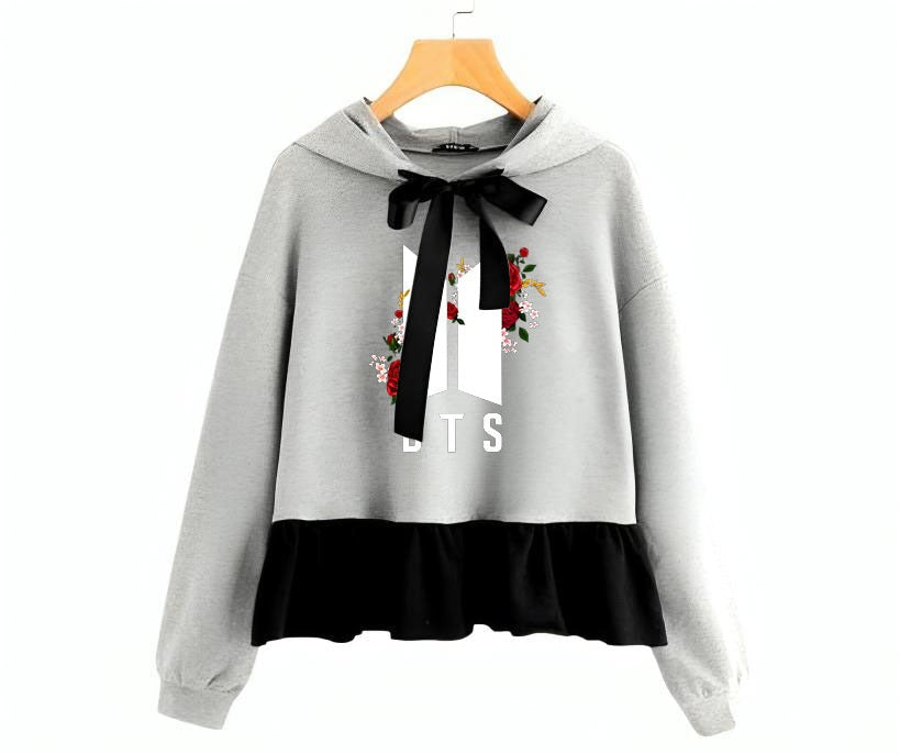 Women Frill hoodie