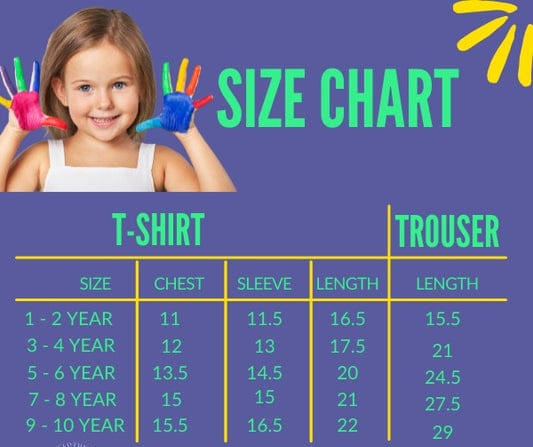 *Kids printed Tracksuit*