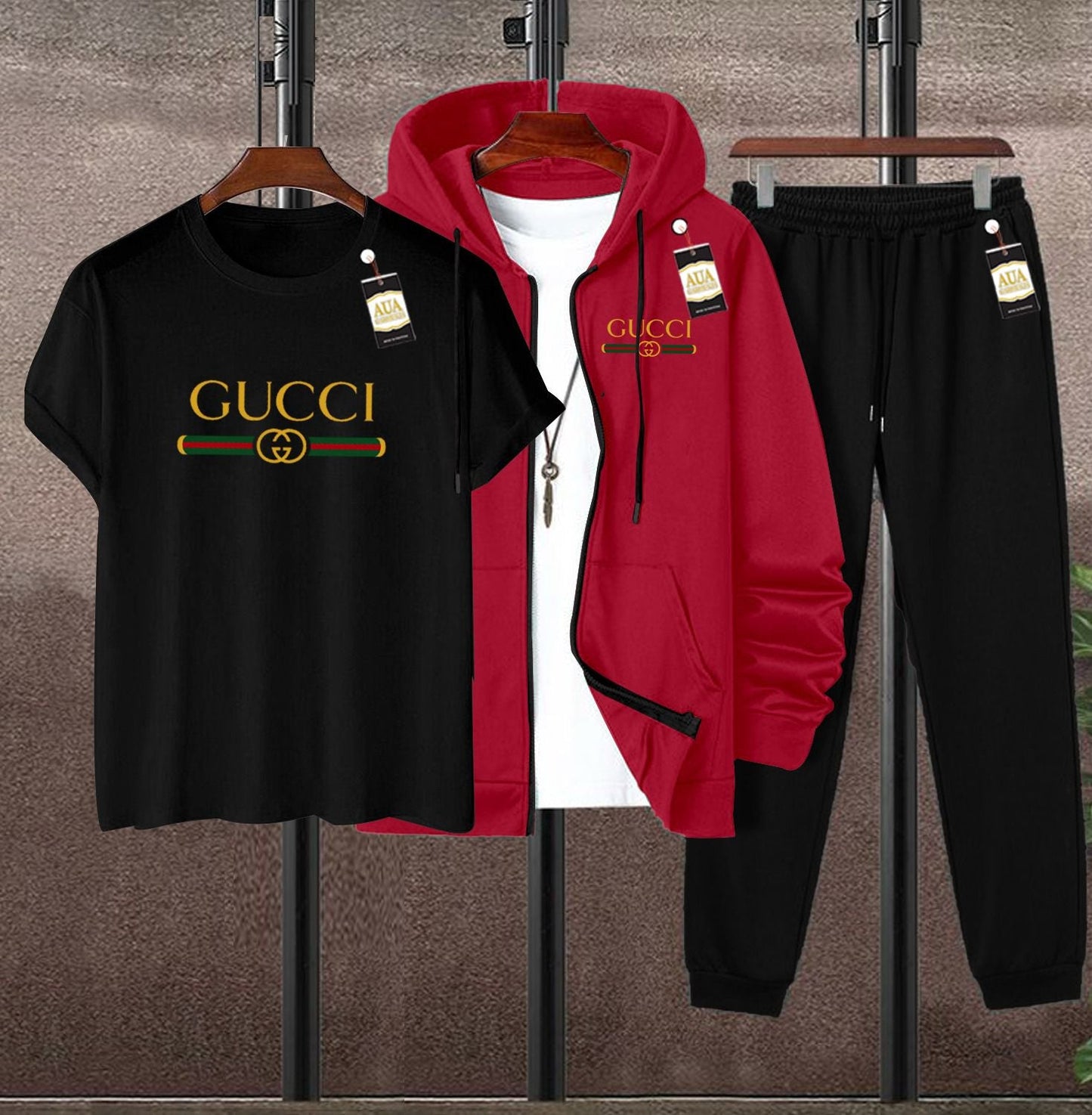 3pcs Tracksuit For Men