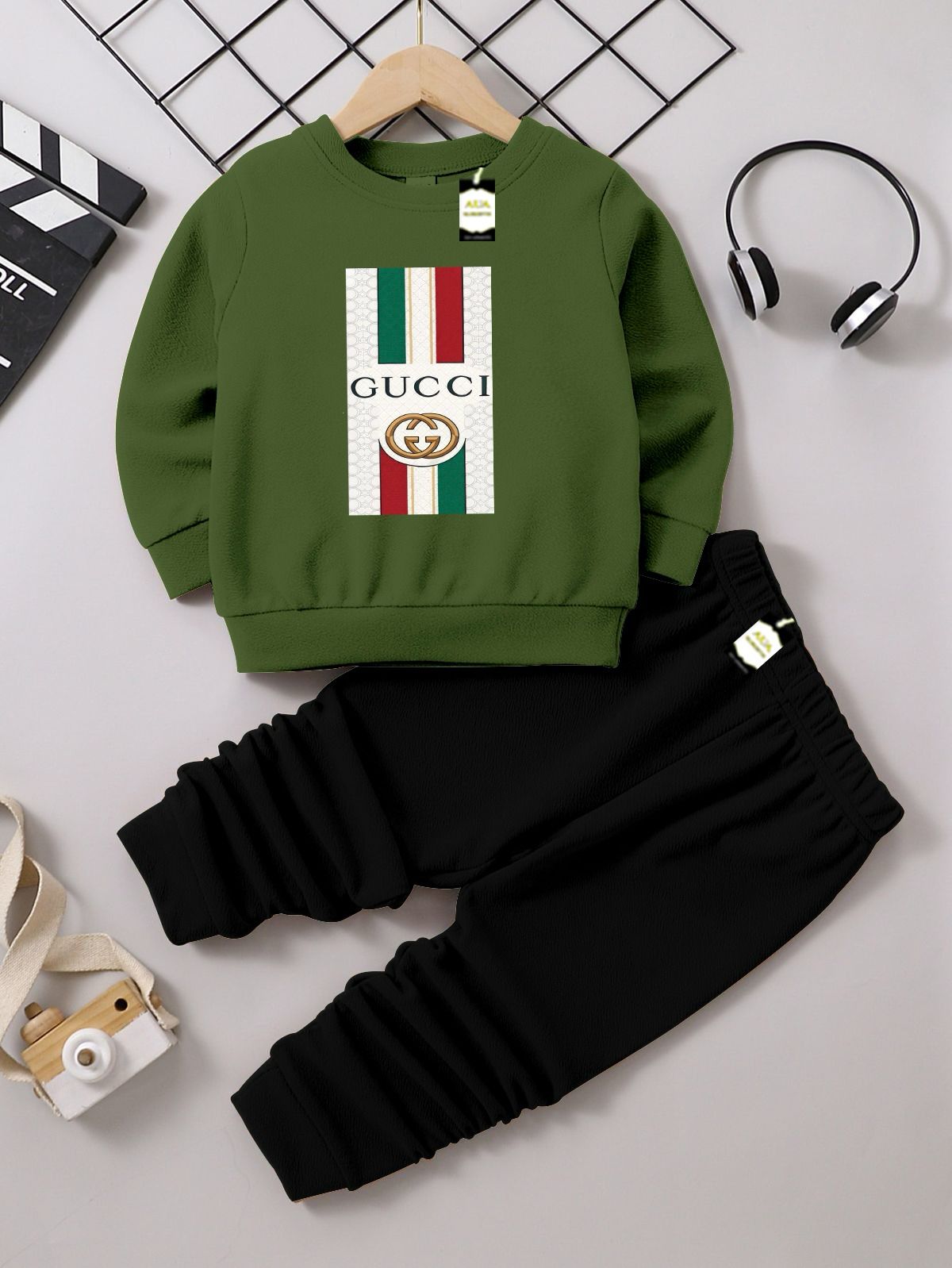 Kids Gucci Printed Tracksuit