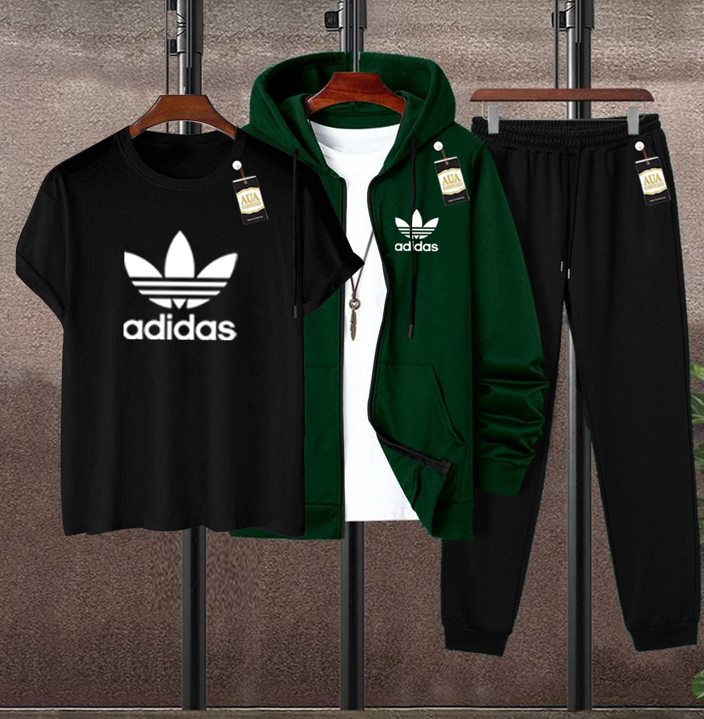 3pcs Tracksuit For Men