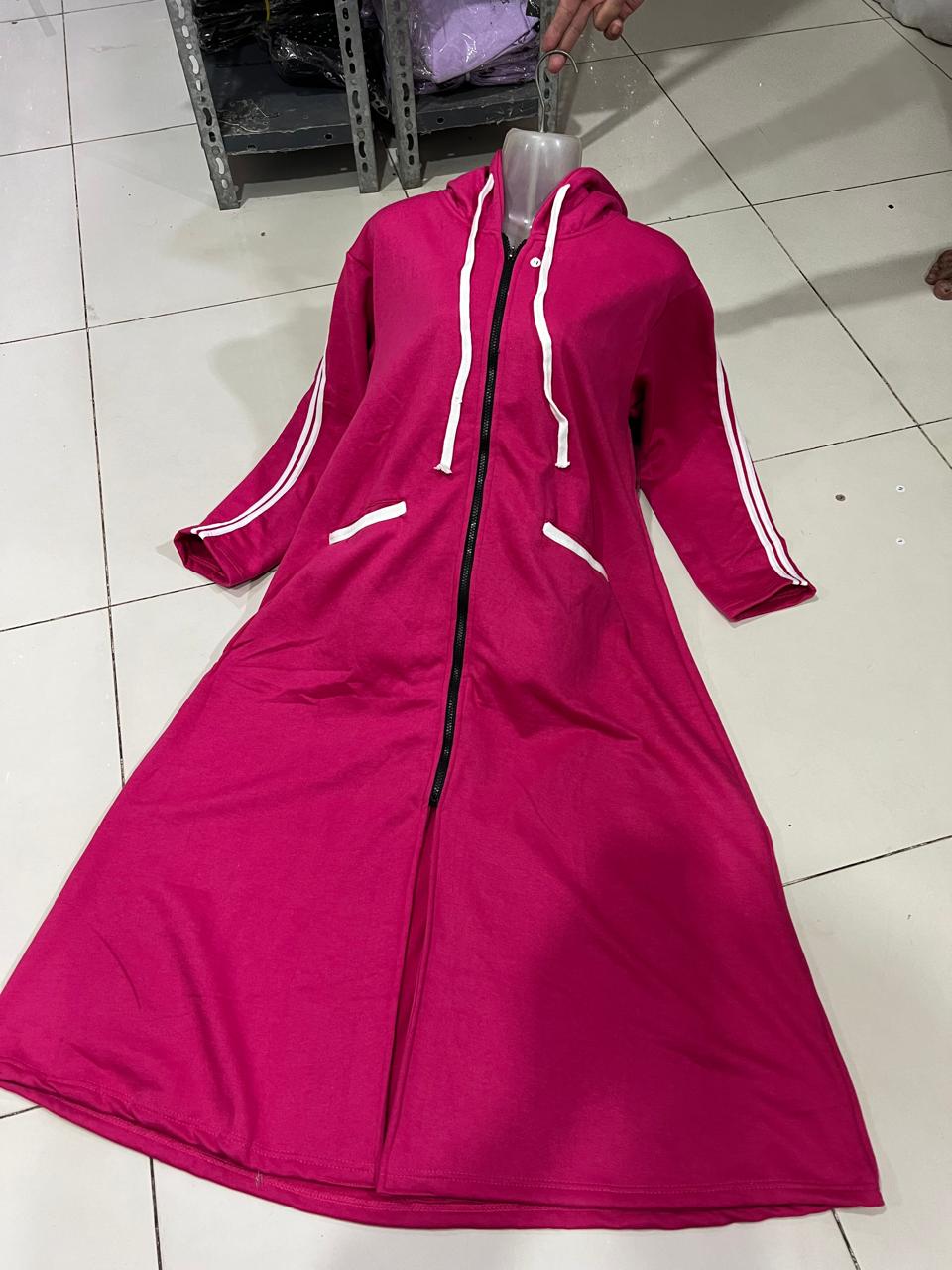*Hoodie Zipper Abaya For Women* 
Revolution Style