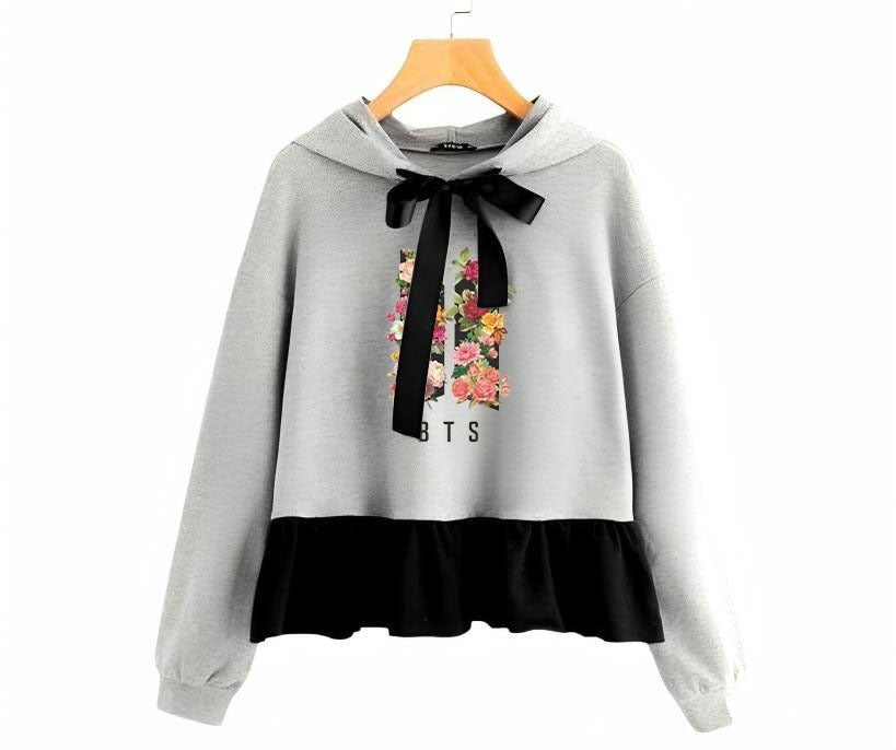 Women Frill hoodie