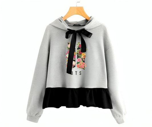 Women Frill hoodie