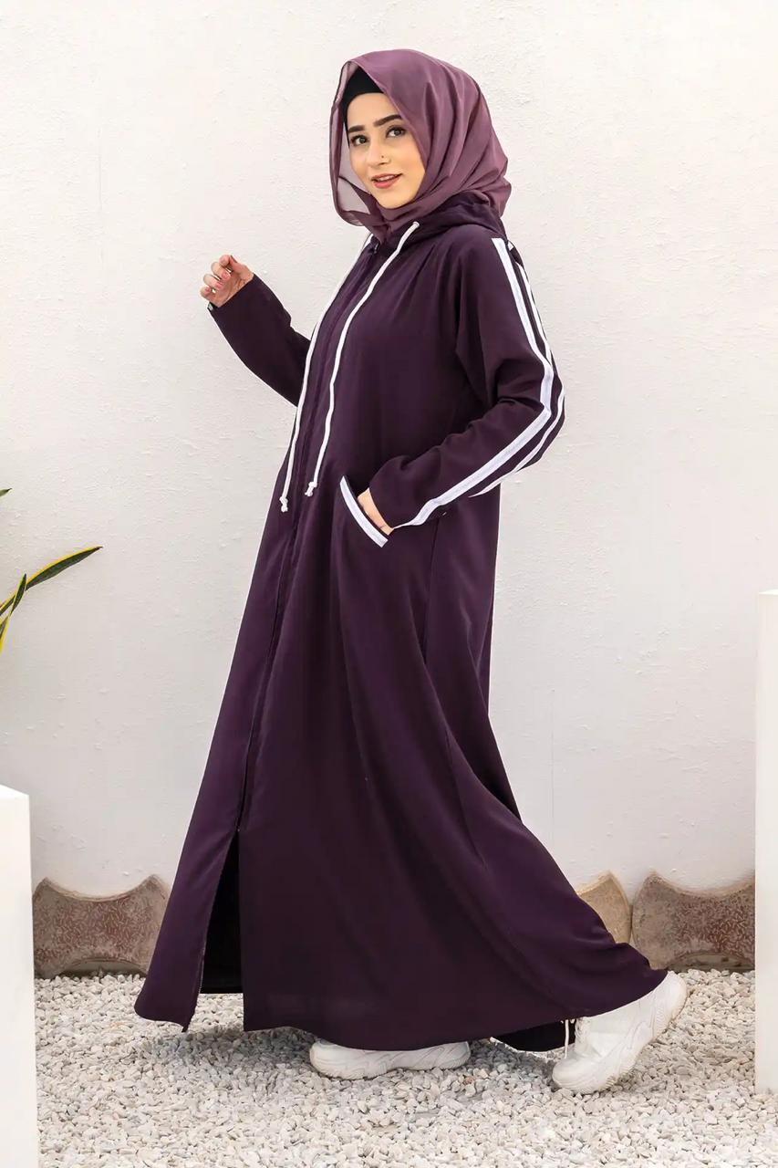 *Hoodie Zipper Abaya For Women* 
Revolution Style