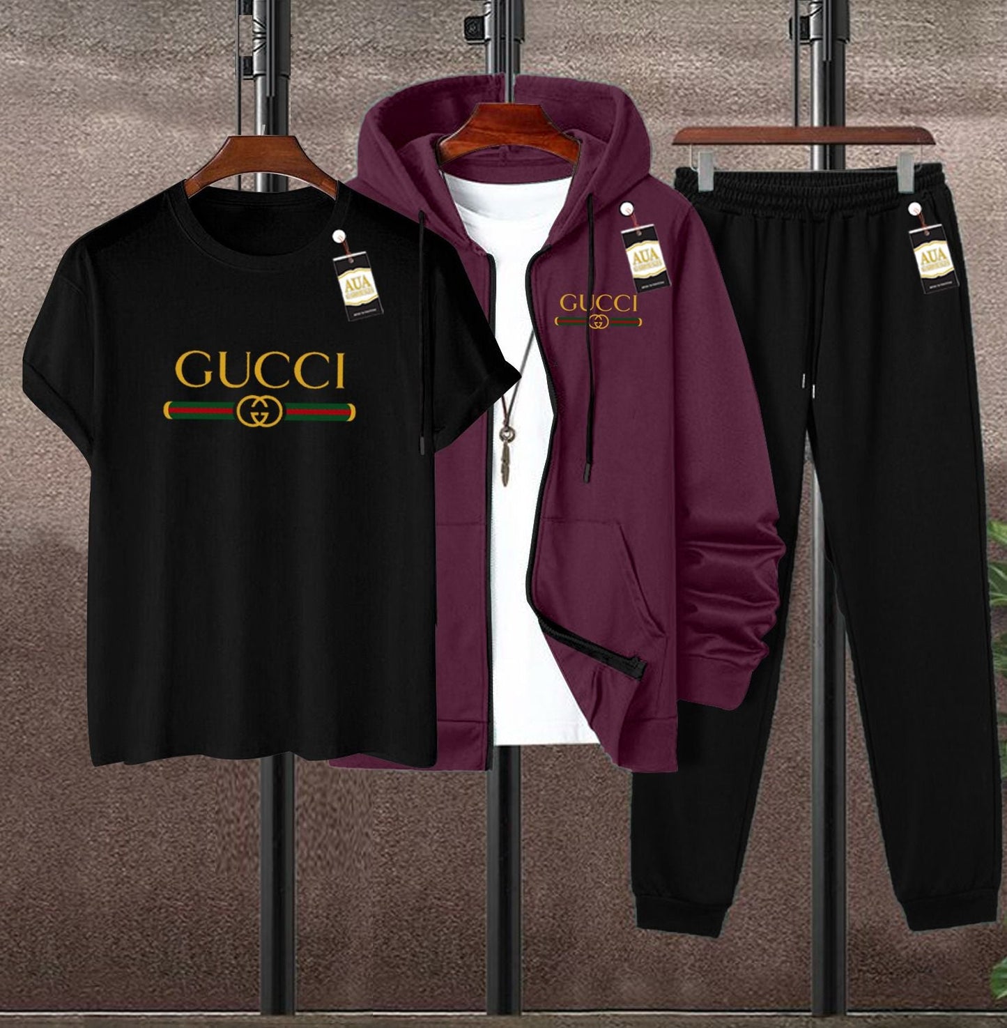 3pcs Tracksuit For Men