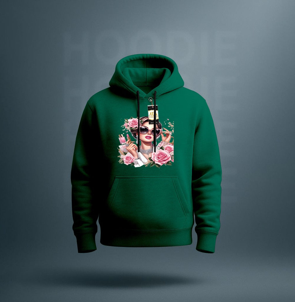 PRINTED HOODIE FOR WOMEN
