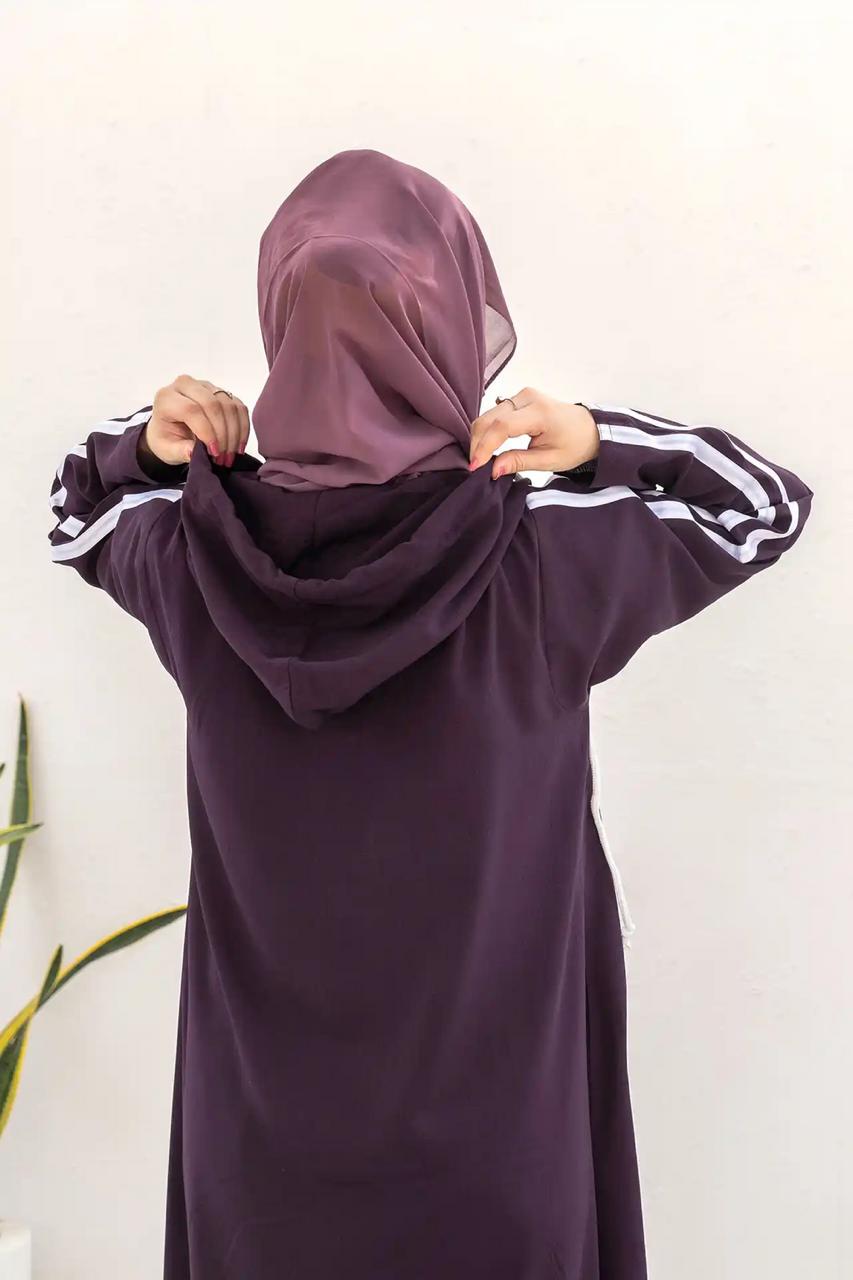 *Hoodie Zipper Abaya For Women* 
Revolution Style