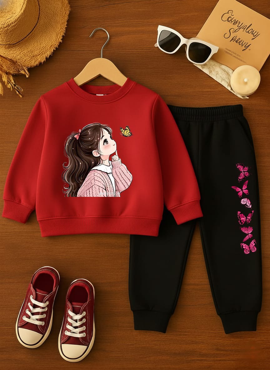 New Arrival Kids Printed Tracksuit